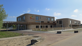 901666 Gezicht op het onlangs geopende Kindcentrum Rijnvliet (Pecanlaan 50) in de nieuwbouwbuurt Rijnvliet in de wijk ...